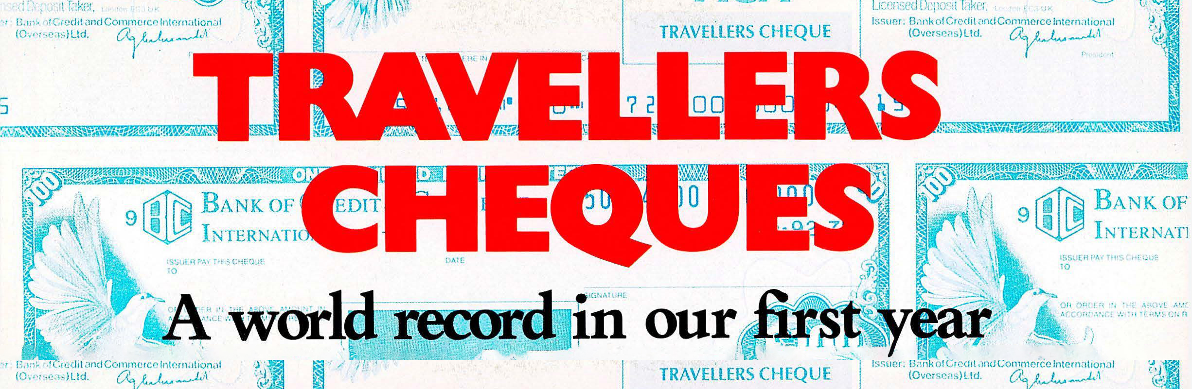 cash travellers cheques